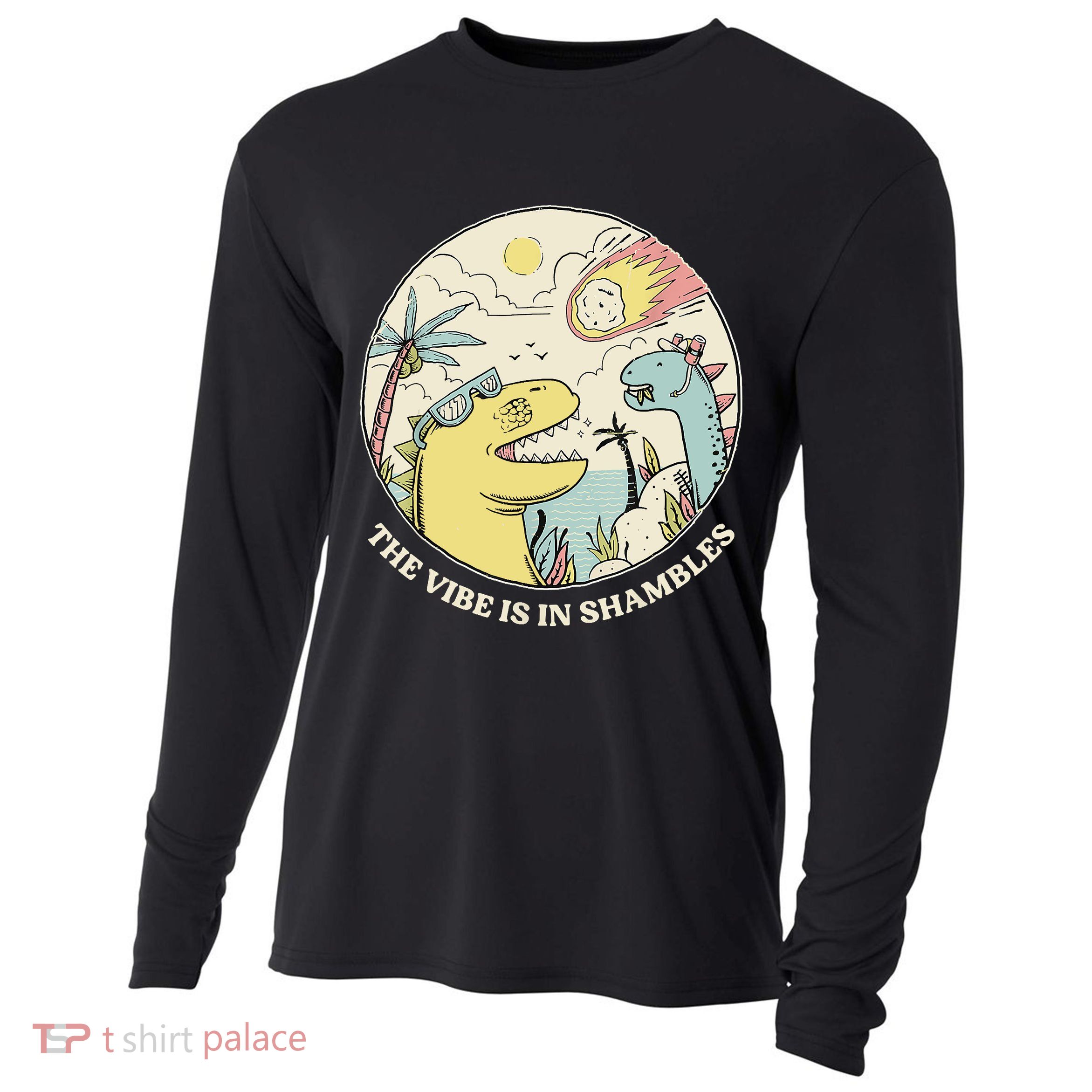 The Vibe Is In Shambles Cooling Performance Long Sleeve Crew