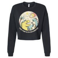 The Vibe Is In Shambles Cropped Pullover Crew