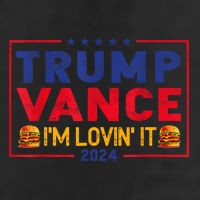 Trump Vance IM Lovin It Hamburger 2024 Cool Comfort Performance Bucket Hat