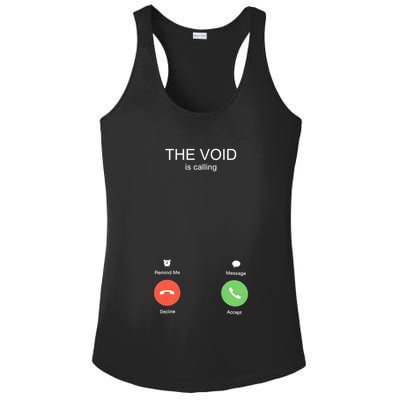 The Void Is Calling Ladies PosiCharge Competitor Racerback Tank