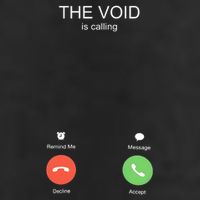 The Void Is Calling Large Microfiber Waffle Golf Towel