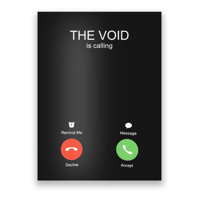 The Void Is Calling Poster