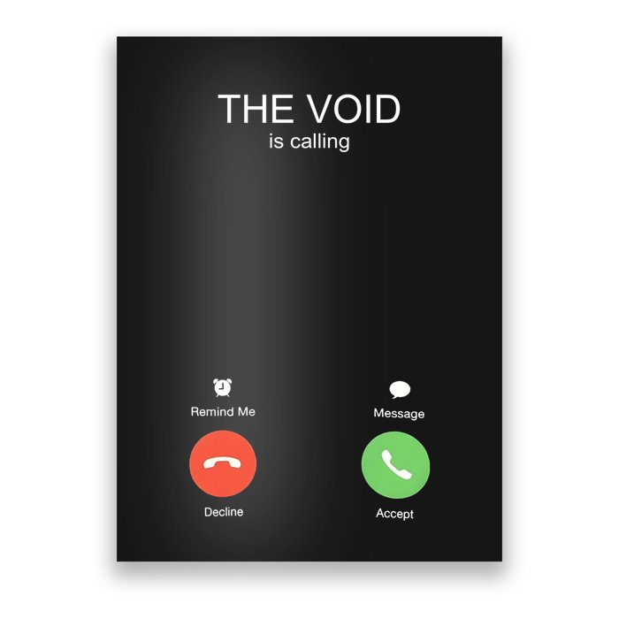 The Void Is Calling Poster