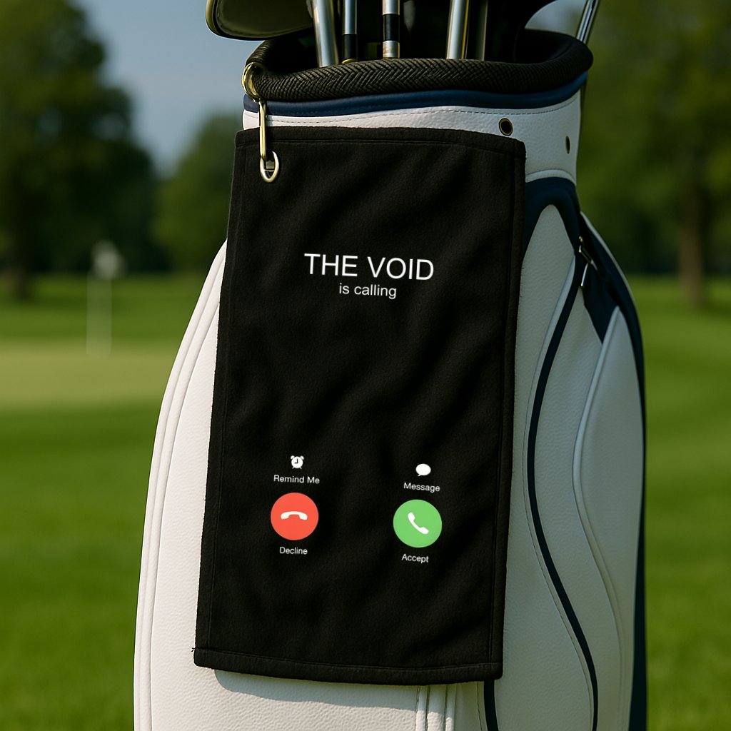 The Void Is Calling Golf Towel