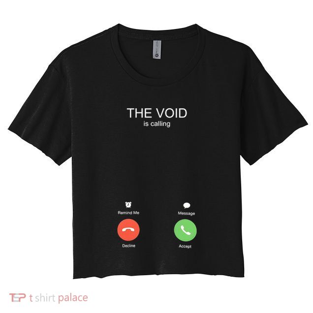 The Void Is Calling Crop Top