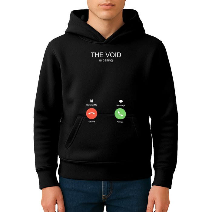 The Void Is Calling Kids Hoodie