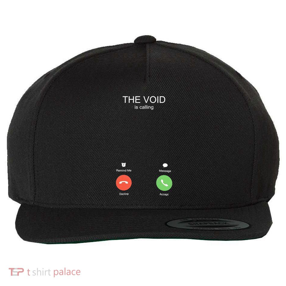 The Void Is Calling Wool Snapback Cap