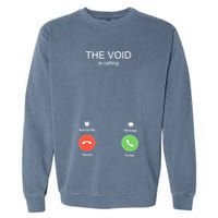 The Void Is Calling Garment-Dyed Sweatshirt