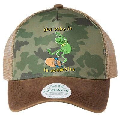 The Vibe Is In Shambles Legacy Tie Dye Trucker Hat