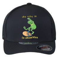 The Vibe Is In Shambles Flexfit Unipanel Trucker Cap