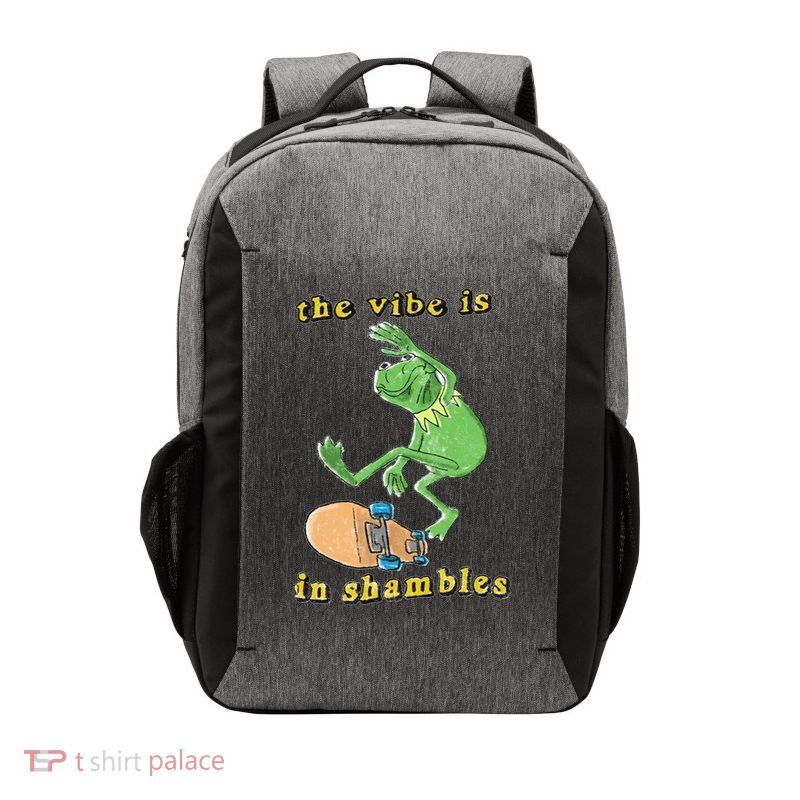 The Vibe Is In Shambles Vector Backpack