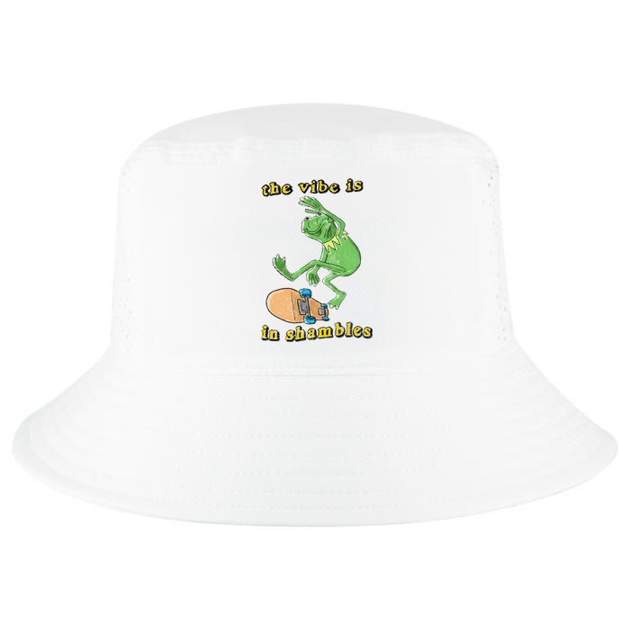 The Vibe Is In Shambles Cool Comfort Performance Bucket Hat
