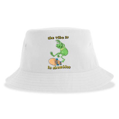 The Vibe Is In Shambles Sustainable Bucket Hat