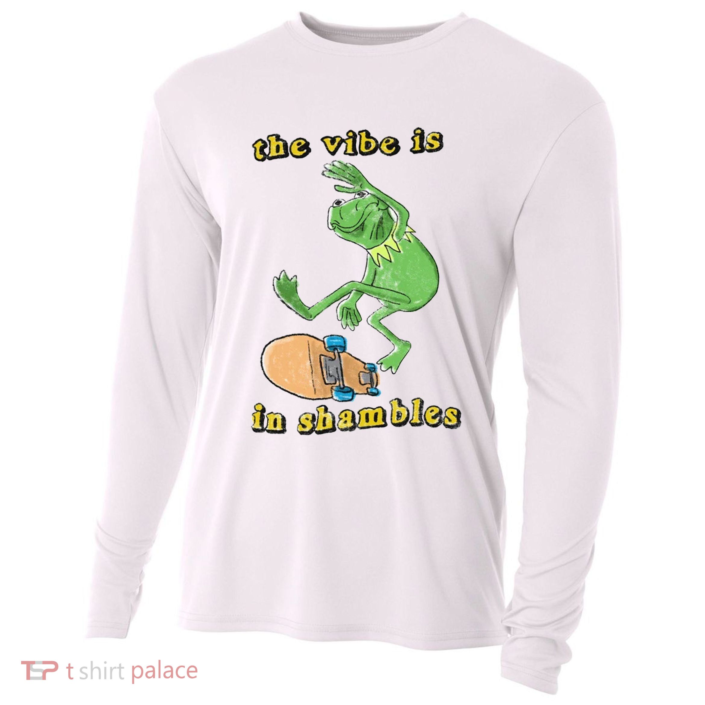 The Vibe Is In Shambles Cooling Performance Long Sleeve Crew