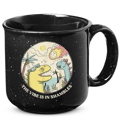 The Vibe Is In Shambles 15oz Campfire Ceramic Mug