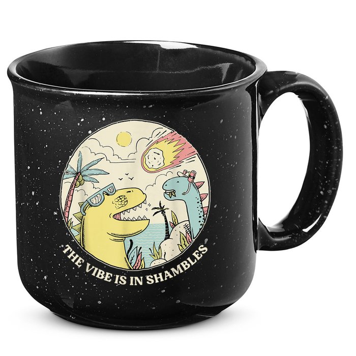 The Vibe Is In Shambles 15oz Campfire Ceramic Mug