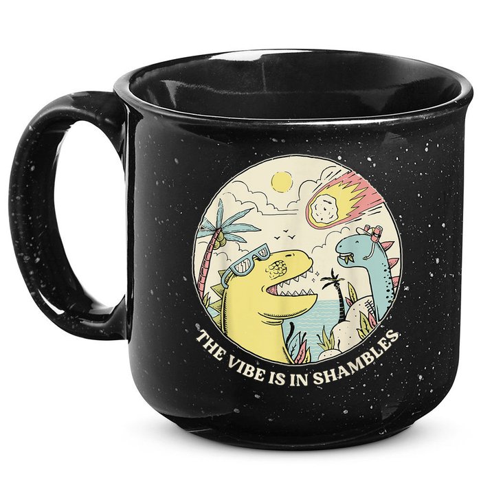 The Vibe Is In Shambles 15oz Campfire Ceramic Mug