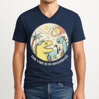 The Vibe Is In Shambles V-Neck T-Shirt