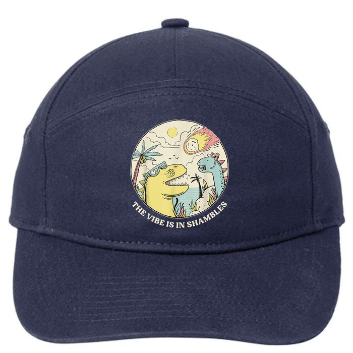 The Vibe Is In Shambles 7-Panel Snapback Hat