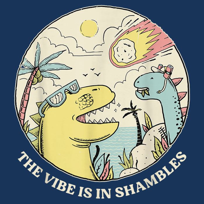 The Vibe Is In Shambles 7-Panel Snapback Hat