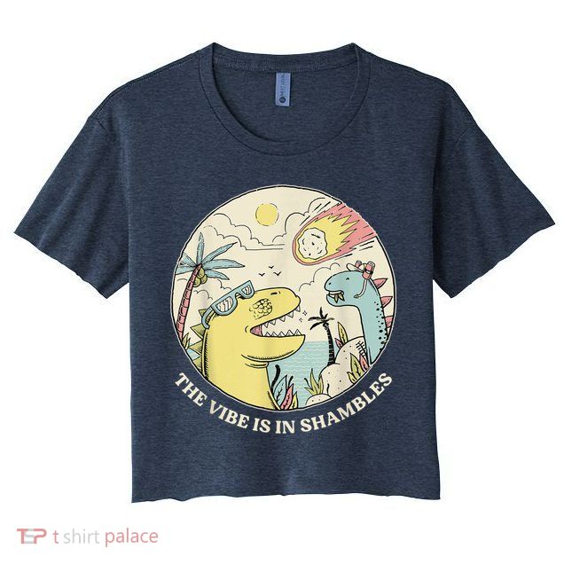 The Vibe Is In Shambles Crop Top