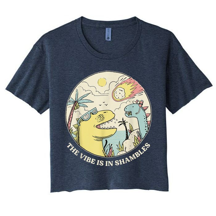 The Vibe Is In Shambles Crop Top