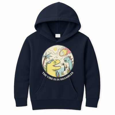 The Vibe Is In Shambles Kids Hoodie