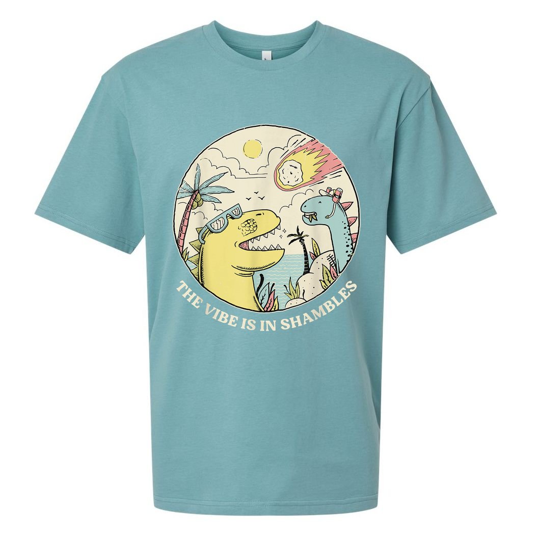 The Vibe Is In Shambles Sueded Cloud Jersey T-Shirt