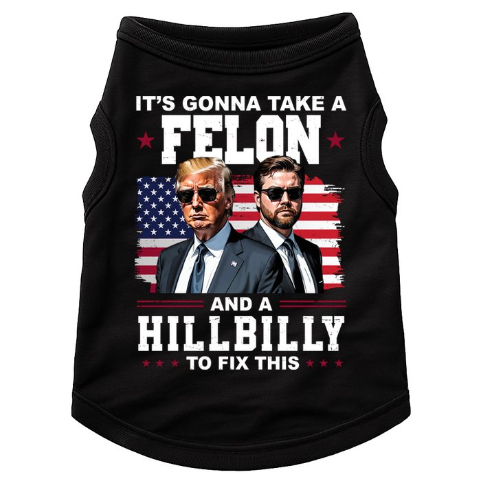 Trump Vance ItS Gonna Take A Felon And A Hillbilly To Fix Doggie Tank