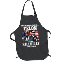 Trump Vance ItS Gonna Take A Felon And A Hillbilly To Fix Apron