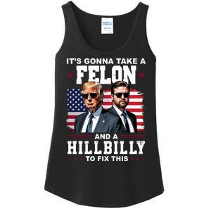 Trump Vance ItS Gonna Take A Felon And A Hillbilly To Fix Ladies Essential Tank