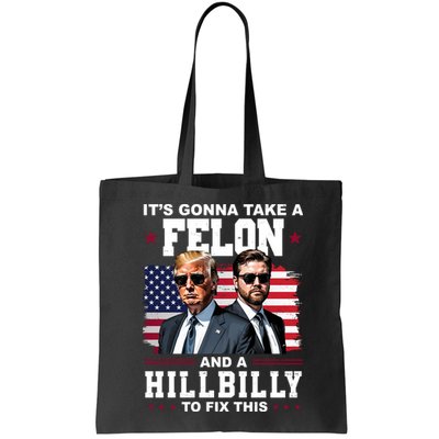 Trump Vance ItS Gonna Take A Felon And A Hillbilly To Fix Bag