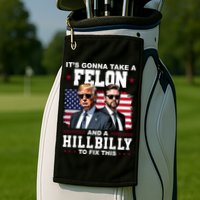 Trump Vance ItS Gonna Take A Felon And A Hillbilly To Fix Golf Towel