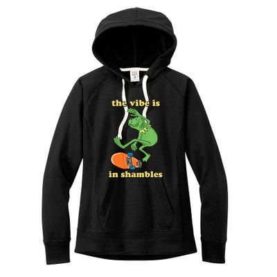 The Vibe Is In Shambles Women's Fleece Hoodie