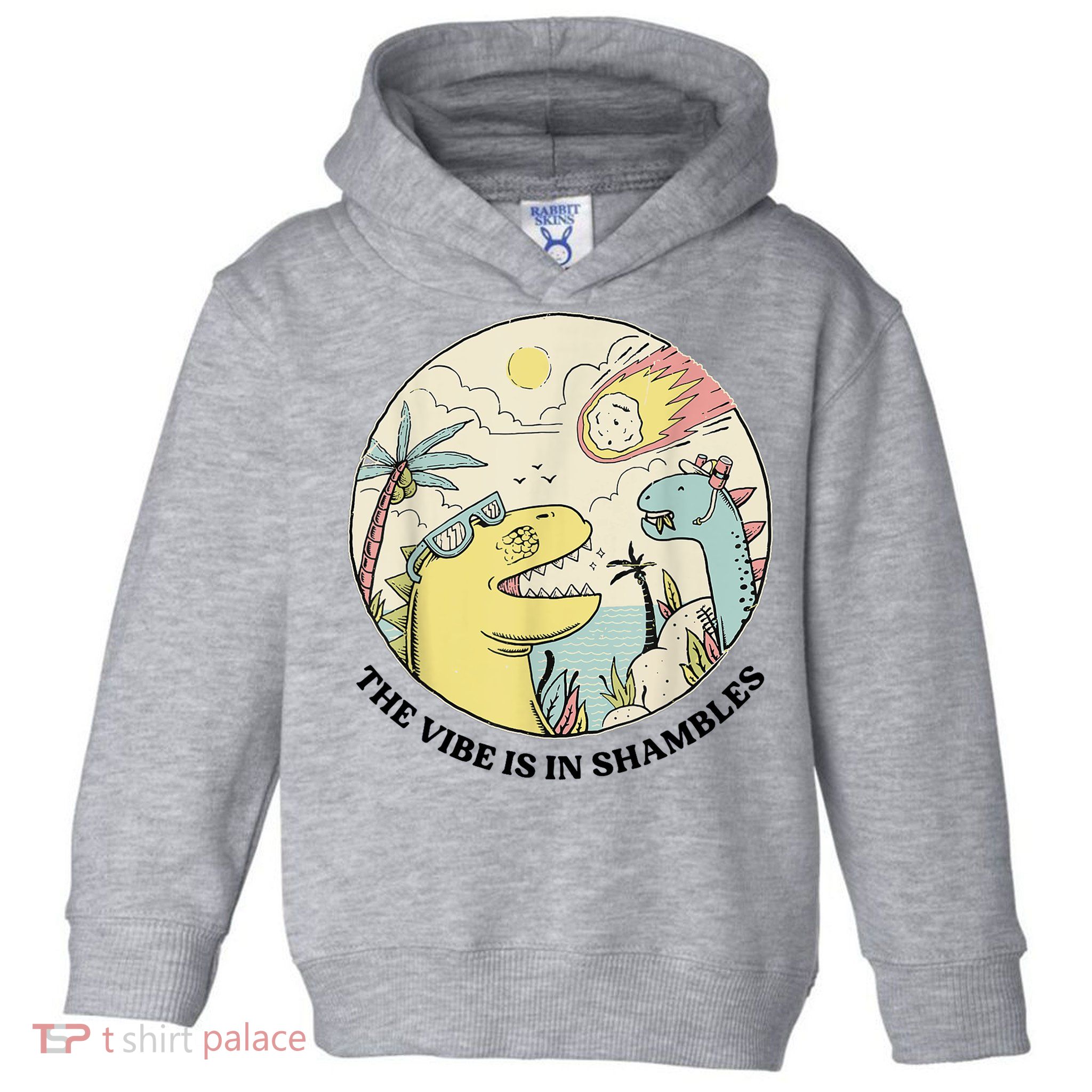The Vibe Is In Shambles Toddler Hoodie