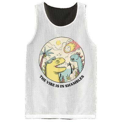 The Vibe Is In Shambles Mesh Reversible Basketball Jersey Tank