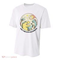 The Vibe Is In Shambles Youth Performance Sprint T-Shirt