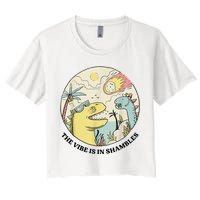 The Vibe Is In Shambles Crop Top