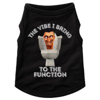 The Vibe I Bring To The Function Meme Skibid.I Toilet Meme Doggie Tank