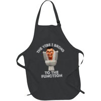 The Vibe I Bring To The Function Meme Skibid.I Toilet Meme Apron