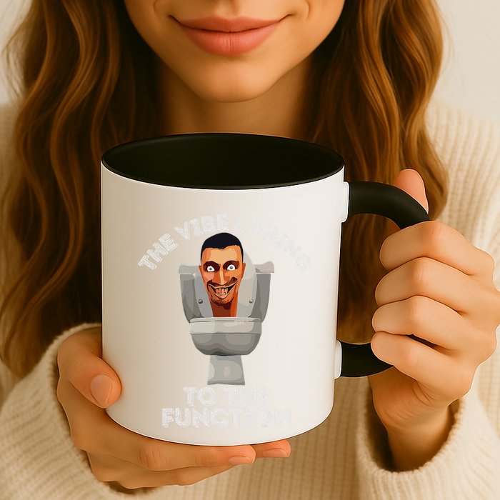The Vibe I Bring To The Function Meme Skibid.I Toilet Meme Mug