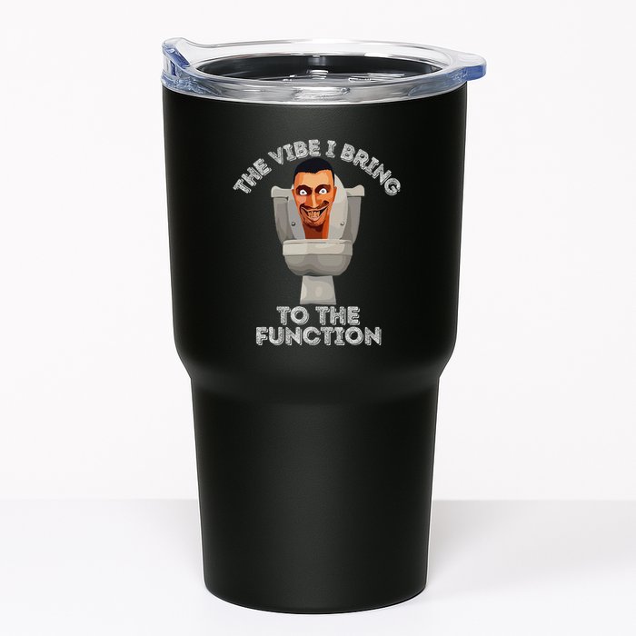 The Vibe I Bring To The Function Meme Skibid.I Toilet Meme Tumbler