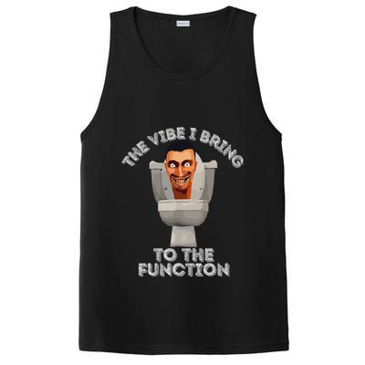 The Vibe I Bring To The Function Meme Skibid.I Toilet Meme PosiCharge Competitor Tank