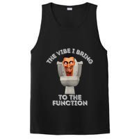 The Vibe I Bring To The Function Meme Skibid.I Toilet Meme PosiCharge Competitor Tank