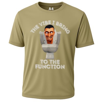 The Vibe I Bring To The Function Meme Skibid.I Toilet Meme Performance Shirt