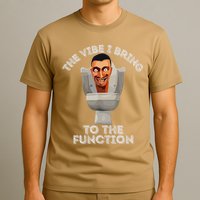 The Vibe I Bring To The Function Meme Skibid.I Toilet Meme T-Shirt