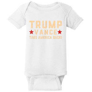 Trump Vance It Gonna Take A Felon Hillbilly Baby Bodysuit