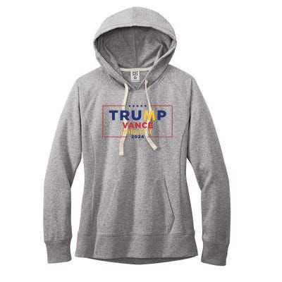 Trump Vance IM Lovin It 2024 Funny Saying Quote Trump Fried Women's Fleece Hoodie