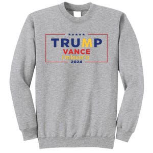 Trump Vance IM Lovin It 2024 Funny Saying Quote Trump Fried Tall Sweatshirt