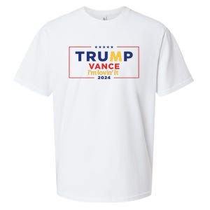 Trump Vance IM Lovin It 2024 Funny Saying Quote Trump Fried Sueded Cloud Jersey T-Shirt